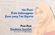 Hai Puan, Piala Kebanggaan, Zona yang Tak Dipinta