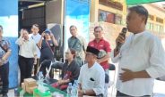 Wakil Bupati Supit, Kariyasa Adnyana dan Turkini Saksikan Pemotongan dan Pembagian Kurban di Muhammadiyah Buleleng