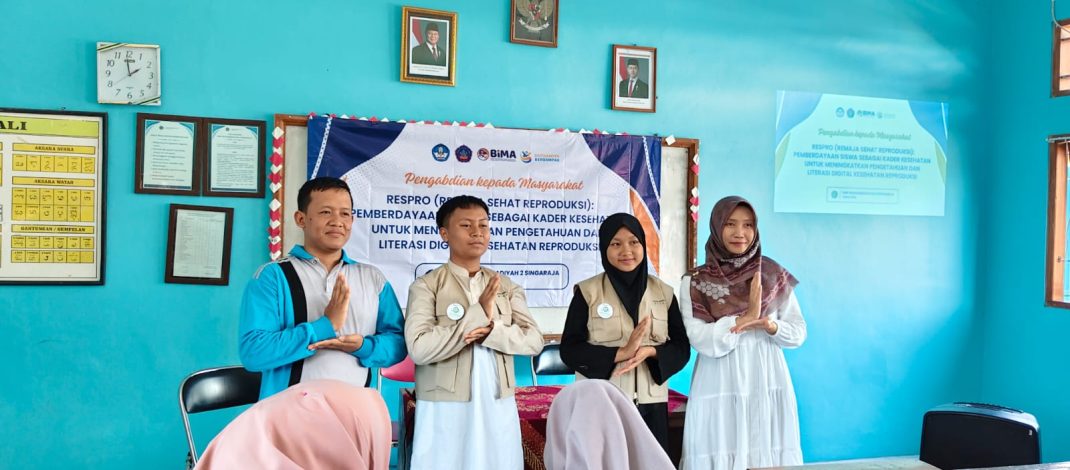 RESPRO Dorong Pelajar SMP Muhammadiyah 2 Singaraja Menjadi Agen Perubahan Kesehatan Remaja